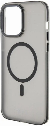 Apple iPhone 15 Pro Max (6.7) Kılıf TUMI Orjinal Lisanslı Magsafe Şarj Özellikli Buzlu Mat Kapak - Mor