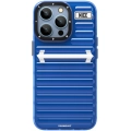 Apple iPhone 15 Pro Max Kılıf YoungKit Luggage FireFly Serisi Kapak - Mavi