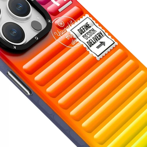 Apple iPhone 15 Pro Max Kılıf YoungKit The Secret Color Serisi Kapak - Mavi