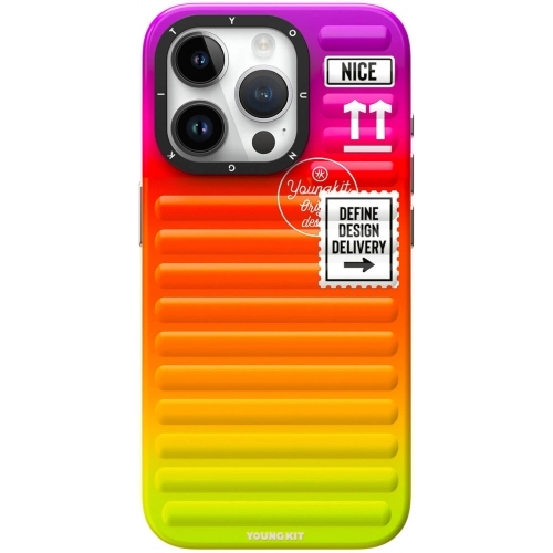 Apple iPhone 15 Pro Max Kılıf YoungKit The Secret Color Serisi Kapak - Mor