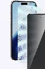 Apple iPhone 15 Pro Max Recci RSP-A08SP 3D Privacy Shield Temperli Cam Ekran Koruyucu - Gri