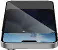 Apple iPhone 15 Recci RSP-A05SP 3D Privacy Shield Temperli Cam Ekran Koruyucu - Gri
