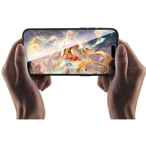 Apple iPhone 15 Recci RSP-A16AP Privacy Temperli Cam Ekran Koruyucu - Gri