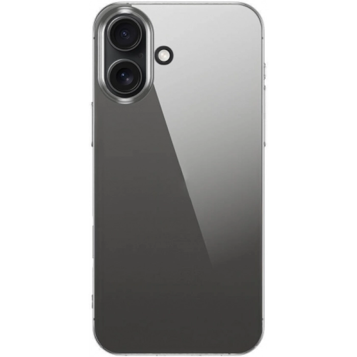 Apple iPhone 16 (6.1) Kılıf Şeffaf Kaliteli İnce Sert Lux Vonn Kapak - Şeffaf