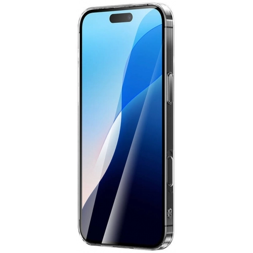 Apple iPhone 16 (6.1) Kılıf Şeffaf Kaliteli İnce Sert Lux Vonn Kapak - Şeffaf