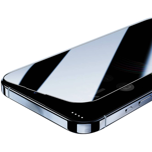 Apple iPhone 16 Hidrofobik Ve Oleofobik Özellikli Benks Privacy Air Shield 0.4mm Ekran Koruyucu 10'lu Paket - Şeffaf