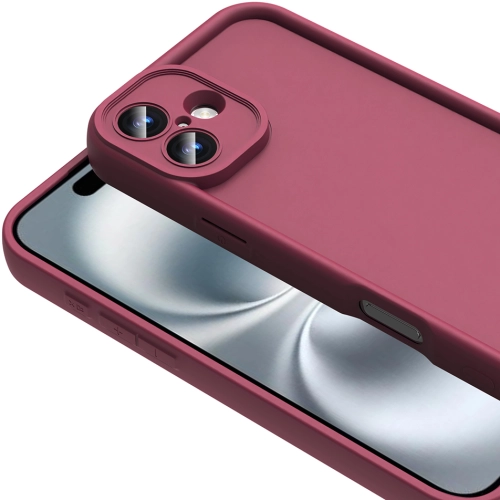 Apple iPhone 16 (6.1) ile Uyumlu Kılıf Kamera Korumalı Silikon Ananas Kapak - Siyah