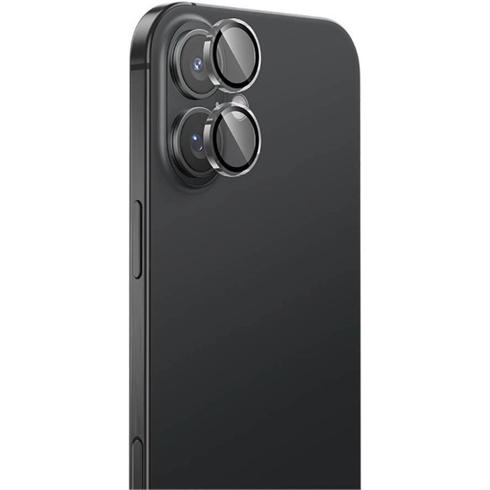 Apple iPhone 16 Plus Benks AR Glass Warrior Transparan Premium Cam Kamera Lens Koruyucu - Şeffaf