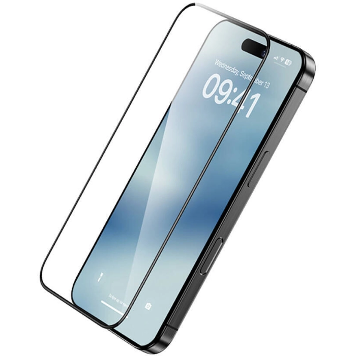 Apple iPhone 16 Plus Benks Ultra Shield 0.4mm Ekran Koruyucu + Kolay Uygulama Aparatlı - Siyah