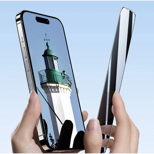 Apple iPhone 16 Plus Hidrofobik Ve Oleofobik Özellikli Benks Air Shield Ekran Koruyucu 10′lu Paket - Şeffaf