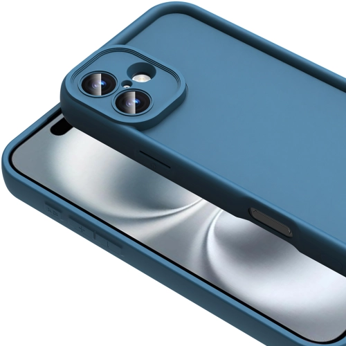 Apple iPhone 16 Plus (6.7) ile Uyumlu Kılıf Kamera Korumalı Silikon Ananas Kapak - Mürdüm