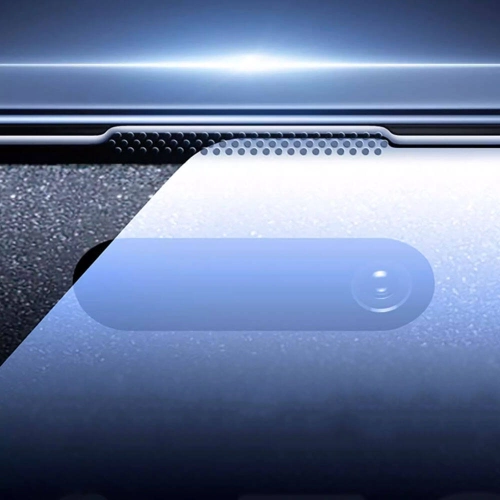 Apple iPhone 16 Plus Wiwu GT-008 Polimer Oleofobik Kaplama Şeffaf Pürüzsüz Temperli Cam Ekran Koruyucu 10'lu Paket - Siyah