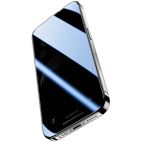 Apple iPhone 16 Pro Hidrofobik Ve Oleofobik Özellikli Benks Privacy Air Shield 0.4mm Ekran Koruyucu 10'lu Paket - Şeffaf