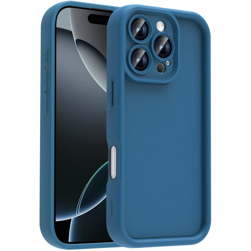 Apple iPhone 16 Pro (6.3) ile Uyumlu Kılıf Kamera Korumalı Silikon Ananas Kapak - Koyu Yeşil