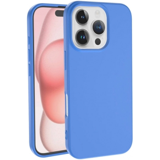 Apple iPhone 16 Pro Max (6.9) Kılıf İçi Kadife Mat Yüzey LSR Serisi Lüks Kapak - Mavi