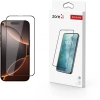 Apple iPhone 16 Pro Max (6.9) Ekran Koruyucu Zore Rio Glass Tam Kapatan Kırılmaz Cam - Siyah