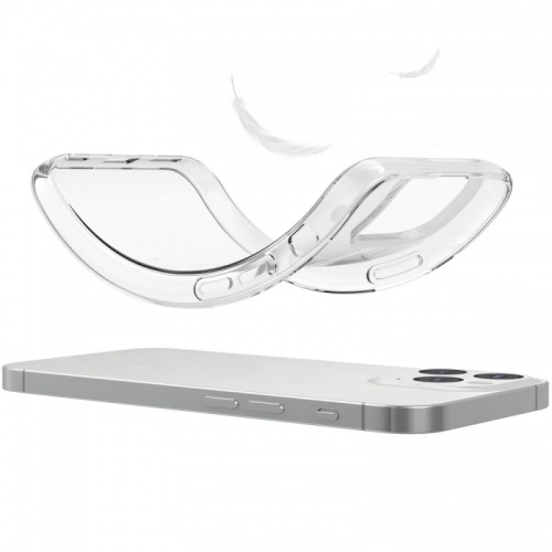 Apple iPhone 16 Pro Max (6.9) Kılıf Silikon Şeffaf Esnek Kapak ve Maxi Ekran Koruyucu Kırılmaz Cam Set - Şeffaf