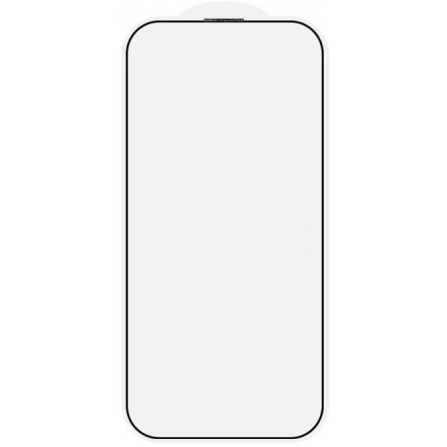 Apple iPhone 16 Pro Max (6.9) Kırılmaz Cam Tam Kaplayan EKS Glass Ekran Koruyucu - Siyah