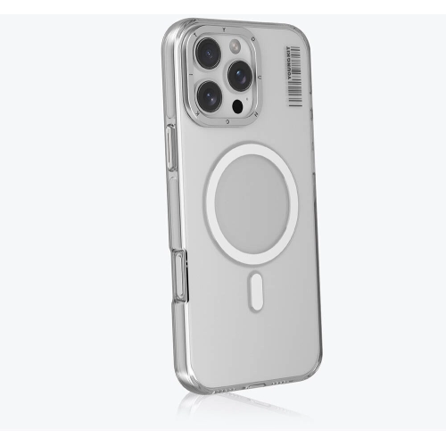 Apple iPhone 16 Pro Max (6.9) Kılıf Magsafe Şarj Özellikli Şeffaf Youngkit Crystal Shield Serisi Kapak - Şeffaf