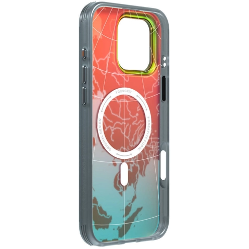 Apple iPhone 16 Pro Max (6.9) Kılıf Magsafe Şarj Özellikli Youngkit Universal Serisi Kapak - Beyaz