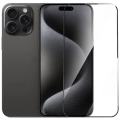 Apple iPhone 16 Pro Max (6.9) Wiwu GT-014 Polimer Oleofobik Kaplama Şeffaf Pürüzsüz Temperli Cam Ekran Koruyucu 25'li Paket - Siyah