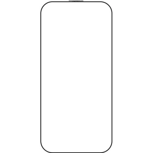 Apple iPhone 16 Zore EKS Cam Ekran Koruyucu - Siyah