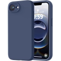 Apple iPhone 16e Kılıf İçi Kadife Mat Mara Lansman Silikon Kapak  - Lacivert