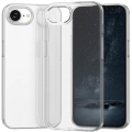 Apple iPhone 16e Kılıf Kamera Korumalı Esnek Silikon Kapak - Şeffaf