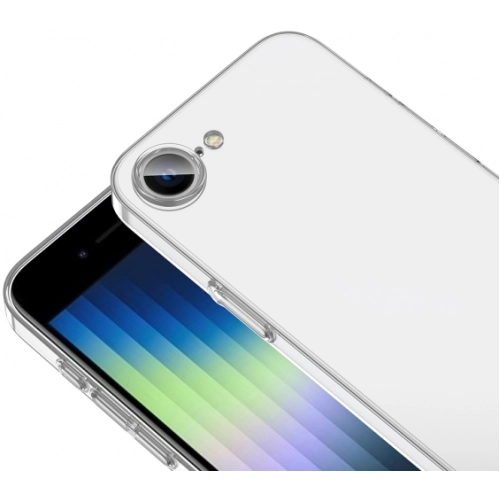 Apple iPhone 16e Kılıf Sert Arka Yüzey İnce Droga Kapak - Şeffaf