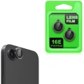 Apple iPhone 16e Lens Kamera Koruyucu Parmak İzi Bırakmaz CL-07 - Siyah