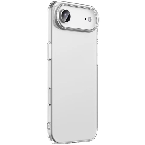 Apple iPhone 17 Air Kılıf Sert Arka Yüzey İnce Droga Kapak - Şeffaf