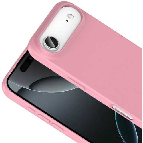 Apple iPhone 17 Air Kılıf İçi Kadife Mat Mara Lansman Silikon Kapak  - Lila