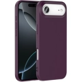 Apple iPhone 17 Air Kılıf İçi Kadife Mat Mara Lansman Silikon Kapak  - Koyu Mor