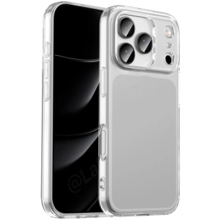 Apple iPhone 17 Pro Kılıf Kamera Korumalı Esnek Silikon Kapak - Şeffaf