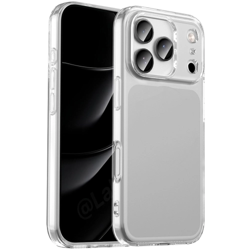 Apple iPhone 17 Pro Max Kılıf Kamera Korumalı Esnek Silikon Kapak - Şeffaf