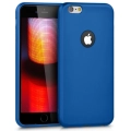 Apple iPhone 6 / 6s Kılıf İnce Soft Mat Renkli Esnek Silikon Kapak - Lacivert