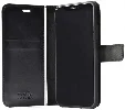 Apple iPhone 6s Kılıf Standlı Kartlıklı Cüzdanlı Kapaklı - Siyah