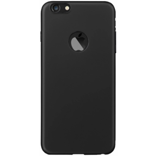 Apple iPhone 7 Kılıf İnce Soft Mat Renkli Esnek Silikon Kapak - Siyah