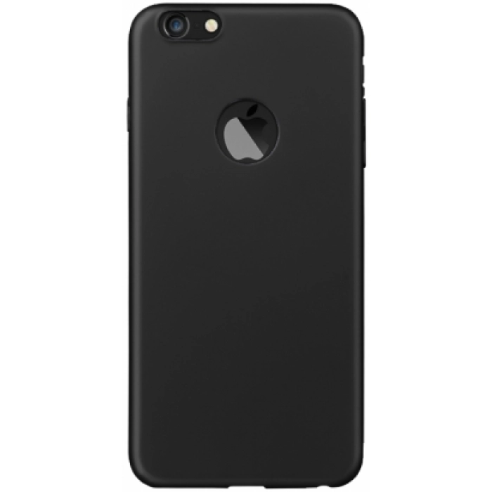 Apple iPhone 7 Kılıf İnce Soft Mat Renkli Esnek Silikon Kapak - Siyah