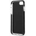 Apple iPhone 7 Kılıf Karl Lagerfeld Kenarları Siyah Silikon K&C Dizayn Kapak - Siyah