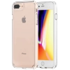 Apple iPhone 7 Plus Kılıf Korumalı Kenarları Silikon Arkası Sert Coss Kapak  - Şeffaf