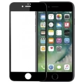 Apple iPhone 8 Kırılmaz Cam Tam Kapatan Kenarları Kırılmaya Dayanıklı Cam Ekran Koruyucu - Siyah