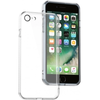 Apple iPhone 8 Kılıf Kamera Lens Korumalı Esnek Şeffaf Fizy Kapak