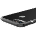 Apple iPhone 8 Kılıf Korumalı Kenarları Silikon Arkası Sert Coss Kapak  - Şeffaf