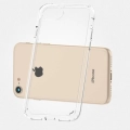 Apple iPhone 8 Kılıf Korumalı Kenarları Silikon Arkası Sert Coss Kapak  - Şeffaf