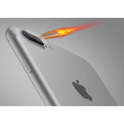 Apple iPhone 8 Plus Kamera Lens Koruyucu Filmi 0.2mm