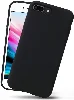 Apple iPhone 8 Plus Kılıf Liquid Serisi İçi Kadife İnci Esnek Silikon Kapak - Siyah