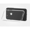 Apple iPhone SE 2 (2020) Kılıf Korumalı Kenarları Silikon Arkası Sert Coss Kapak  - Şeffaf