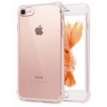 Apple iPhone SE 3 2022 Kılıf Silikon Köşe Korumalı Airbag Darbe Emici Kapak - Şeffaf