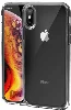 Apple iPhone X Kılıf Korumalı Kenarları Silikon Arkası Sert Coss Kapak  - Şeffaf